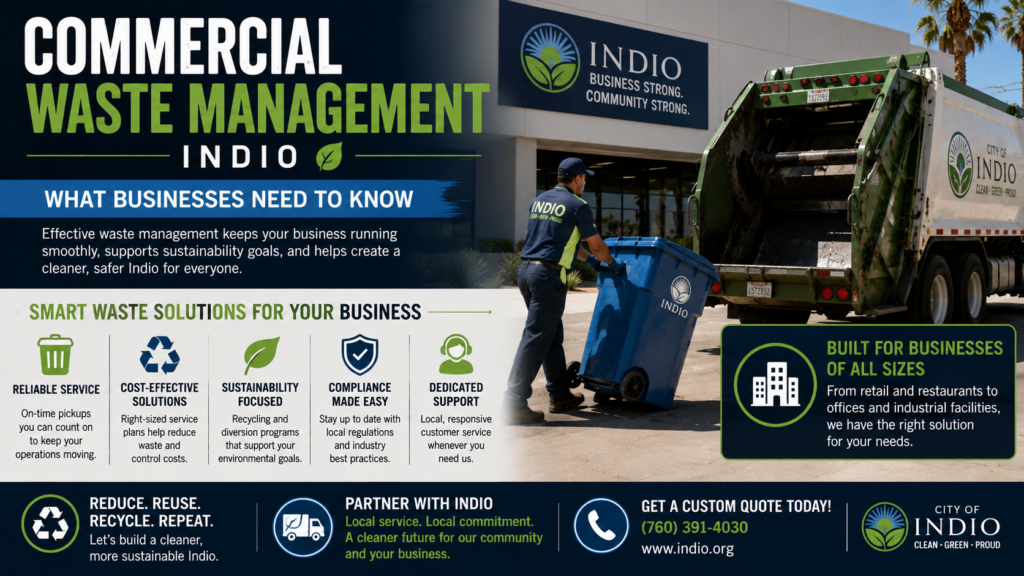 Commercial Waste Management Indio What Businesses Need to Know